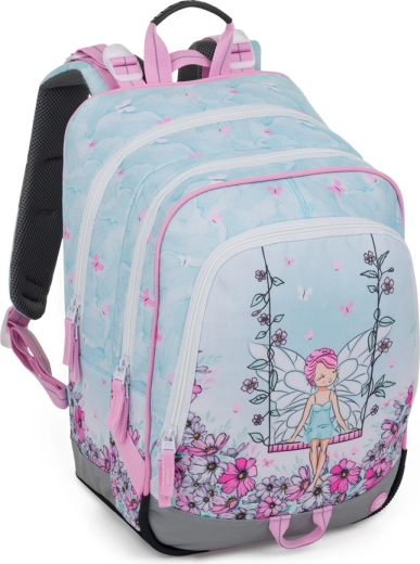 Bagmaster mochila escolar de tres compartimentos ALFA 25 A Hada