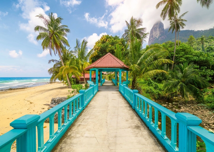 Puzzle Ravensburger Puente malayo de los sueños, 1000 piezas