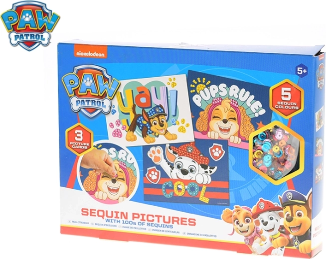 Set de mosaicos PAW PATROL – imágenes brillantes para niños