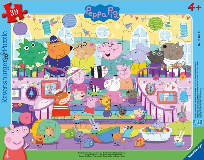 Puzzle Ravensburger Peppa Pig 39 piezas