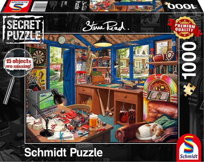 Puzzle Taller de papá Colección Secret 1000 piezas