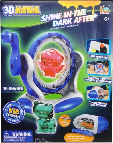 Set creativo para fabricar figuras de gel