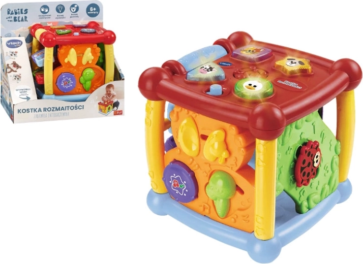 Cubo interactivo Babies & The Bear