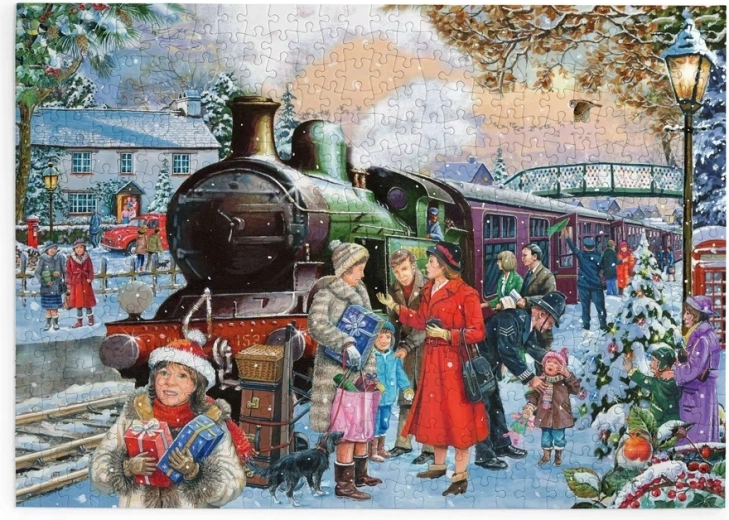 House of Puzzles Navidad en casa, puzzle de 500 piezas grandes
