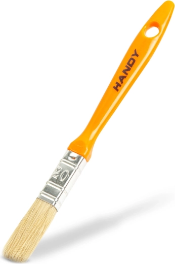 Brocha plana de pintor con mango de plástico de 20 mm