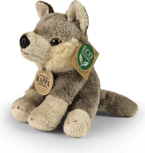 Lobo de peluche Rappa eco-friendly 13 cm