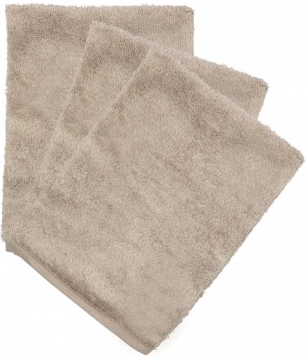 Manoplas de lavado Timboo Feather Grey (3 uds)