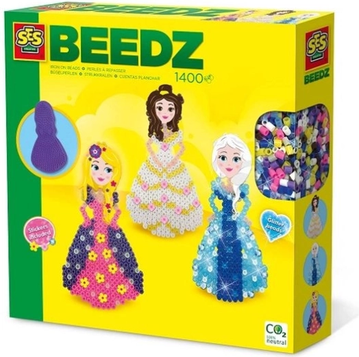 SES Creative cuentas para planchar princesas – mix perfumado 5000 uds