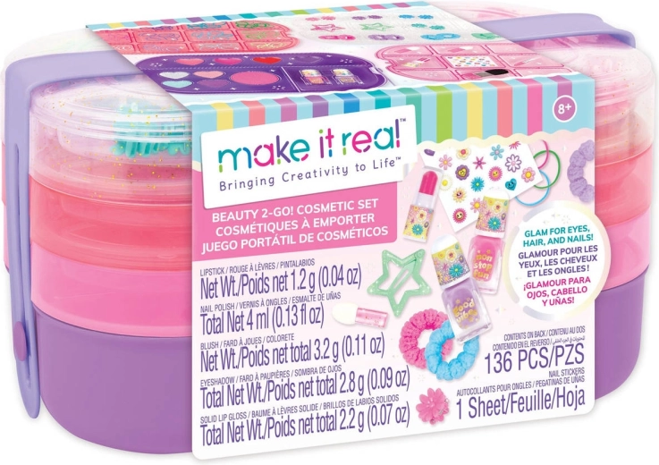 Make It Real Beauty 2-Go! set de cosmética infantil de viaje