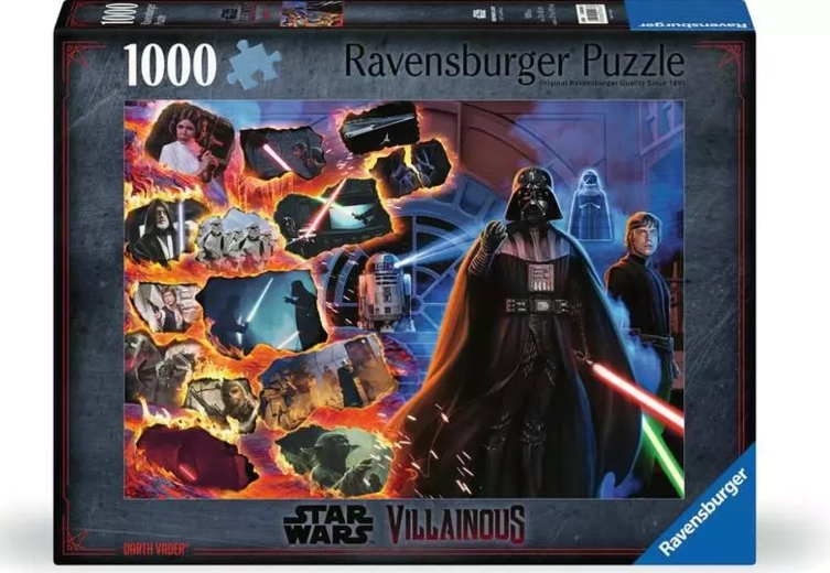 Puzzle Ravensburger Disney Villainous: Darth Vader 1000 piezas