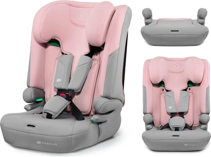 Kinderkraft I-comfy i-size silla de coche 76–150 cm rosa
