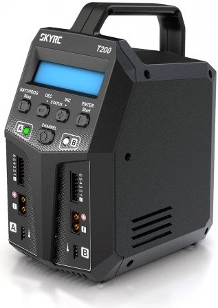 Cargador SkyRC T200 dual 2×100 W