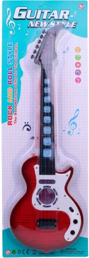 MaDe guitarra eléctrica rock infantil con luz y sonido 54 cm - 1 pieza