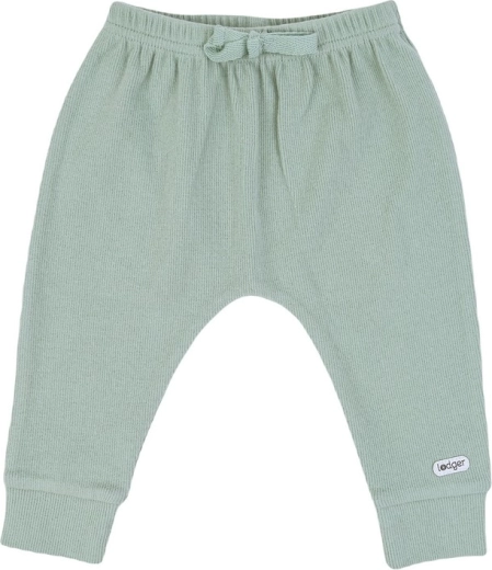 Pantalón deportivo infantil Lodger jogger nomad rib silt green, talla 56