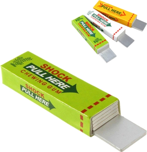Chicle de broma con electrochoque - 1 pieza