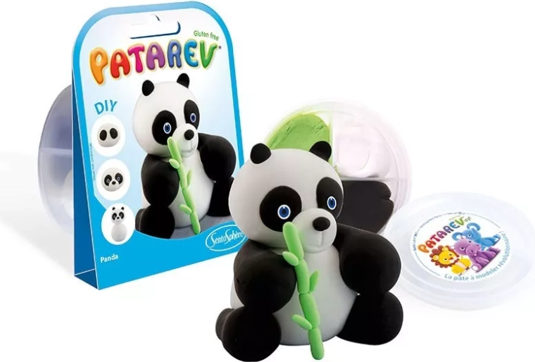 Sentosphere plastilina Patarev de bolsillo panda