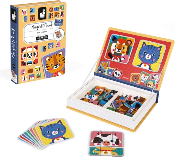 Janod Magneti'book animales