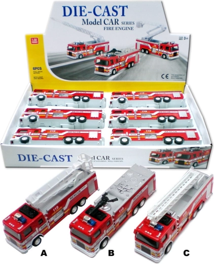 Coche de bomberos 1:32 varios tipos