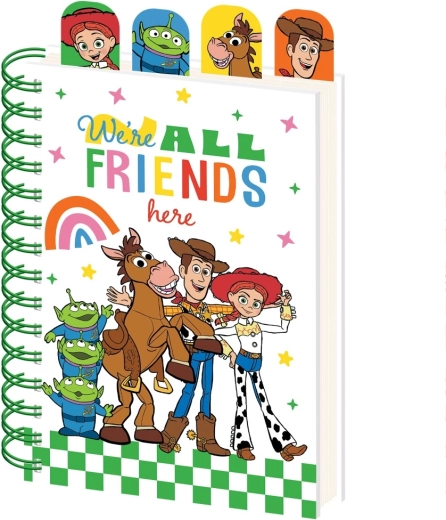 Toy Story cuaderno de anillas A5 con separadores