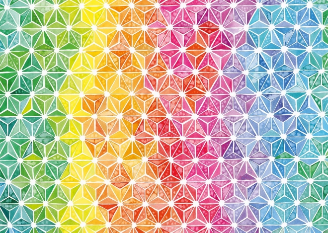 Puzzle Triángulos de colores 1000 piezas SCHMIDT