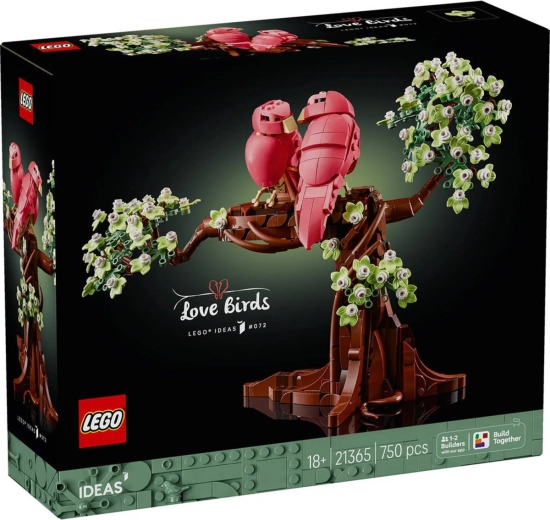 LEGO Ideas Pajaritos enamorados 21365 set de construcción