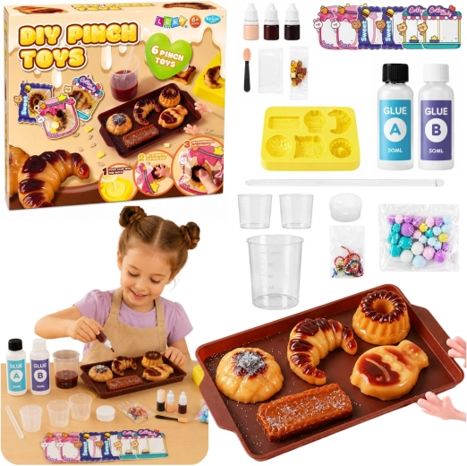 Set creativo DIY para hacer dulces squishy apretables