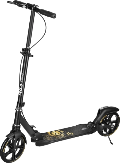 Patinete plegable NILS Extreme Fly 200 mm dorado