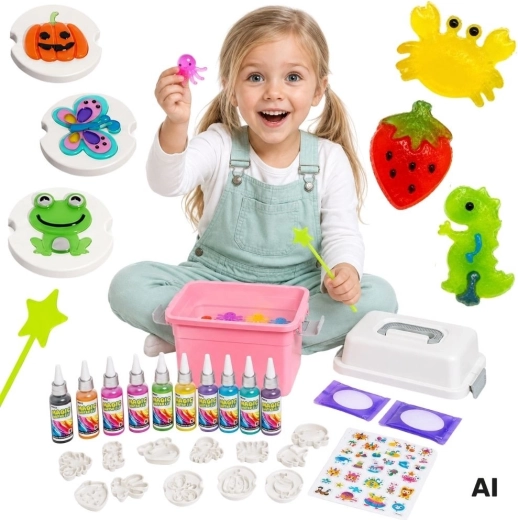 Set creativo WOOPIE Mundo Mágico del Agua para crear figuras de gel