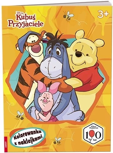 Disney Winnie the Pooh y sus amigos – libro para colorear con pegatinas