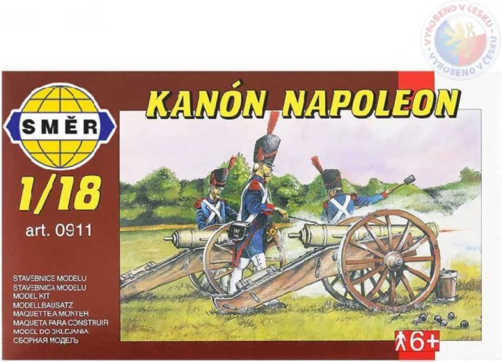 Modelo Směr cañón Napoleón 1:18 (maqueta de plástico)