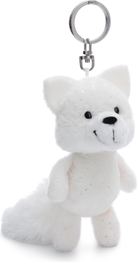 Llavero NICI z peluche zorro ártico Vanja Green
