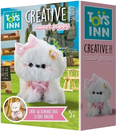 STNUX Sweet puppy perrito blanco – kit DIY para hacer un colgante