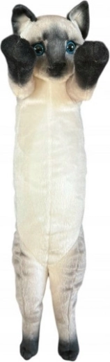 Gato de peluche siamés 55 cm
