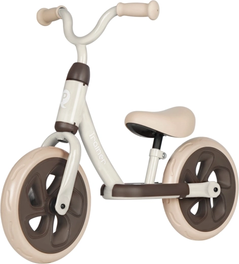 Bicicleta de equilibrio Qplay Trainer beige (2–4 años)