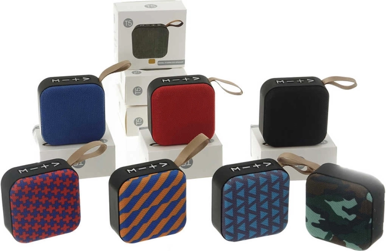 Altavoz Bluetooth inalámbrico 5 W con radio FM y manos libres - 1 unidad
