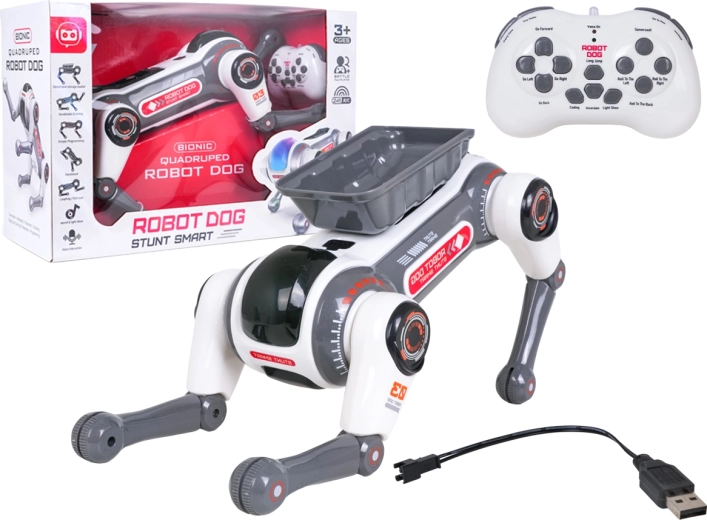 Perro robótico teledirigido Aidog con luces - 1 pieza