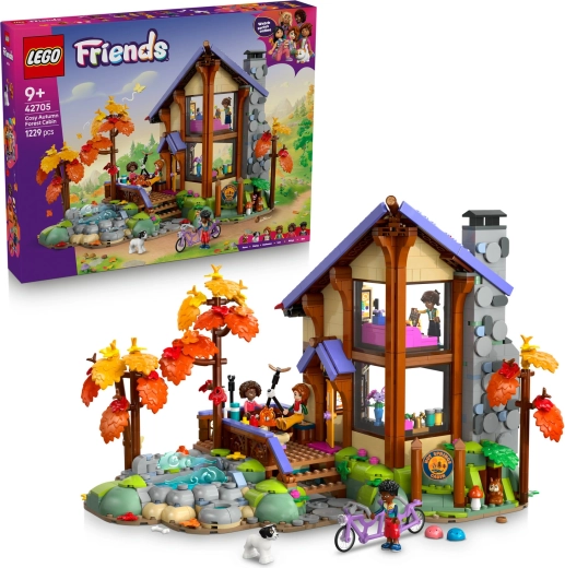 LEGO Friends cabaña forestal de otoño