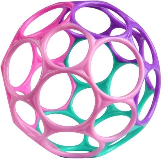 Oball Classic pelota flexible 10 cm rosa-violeta