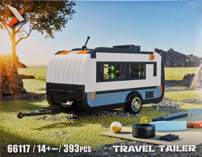 Kit de construcción de una caravana, 393 piezas