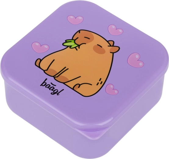 Caja para merienda Baagl 4 en 1 capibara