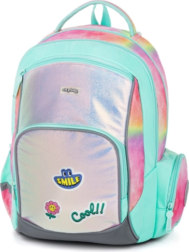 Mochila escolar OXY GO Magic: ergonómica, ligera y reflectante