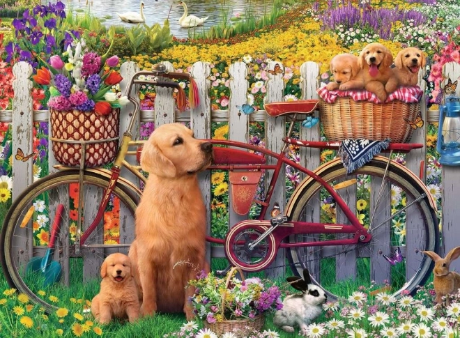 Puzzle de perros adorables de 500 piezas RAVENSBURGER