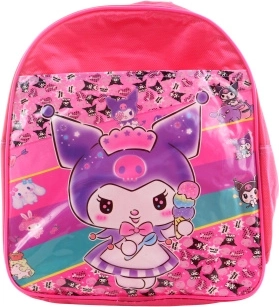 Mochila infantil de tela con motivo plástico