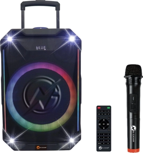 N-GEAR The Flash 1540 altavoz Bluetooth para karaoke de 15 pulgadas