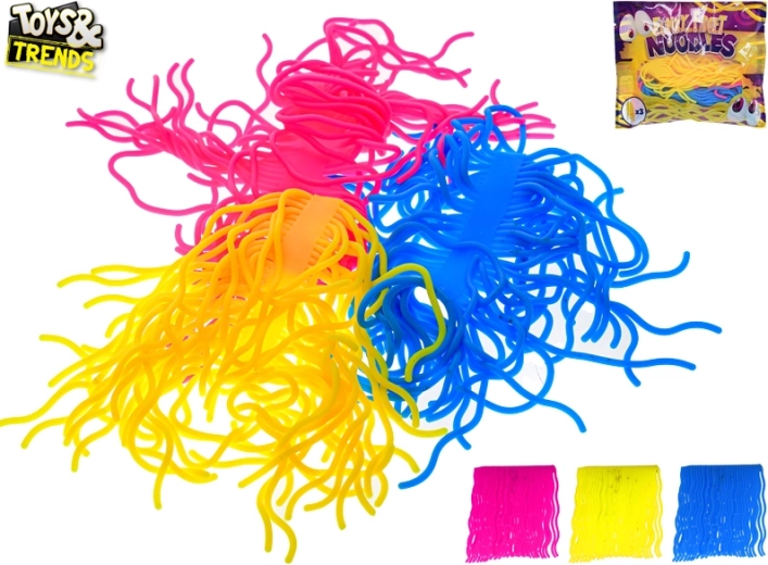 Fideos elásticos antiestrés Toys&Trends – set de 3 uds.