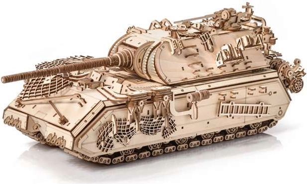 Little Story maqueta 3D de madera World of Tanks Maus