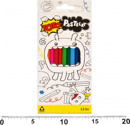Lápices de colores triangulares ERGO 12 uds