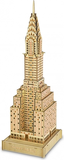 Woodcraft Rompecabezas 3D de madera Chrysler Building