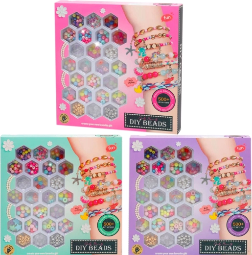 Kit creativo para hacer pulseras de panal de abeja: 3 tipos, varios colores