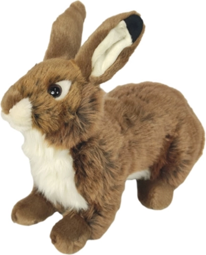 Conejito de peluche marrón 28 cm